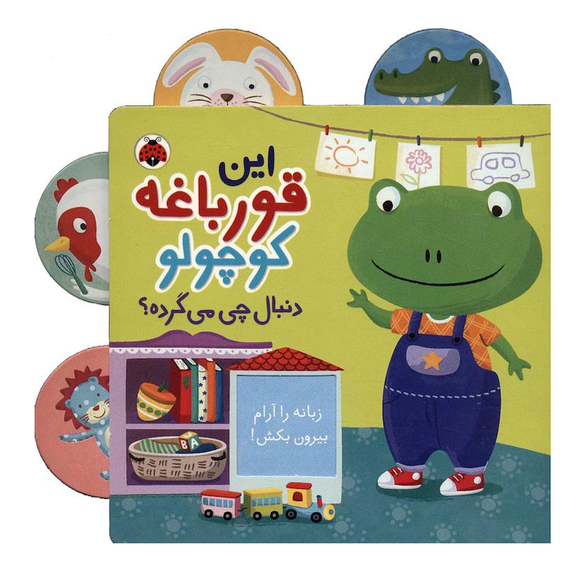 کتاب این قورباغه کوچولو (دنبال چی می گرده؟) اثر جنی هو انتشارات شهر قلم