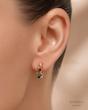 گوشواره حلقه ای رنگارنگ ژوپینگ | 3757659
