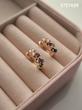گوشواره حلقه ای رنگارنگ ژوپینگ | 3757659