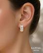 گوشواره طرح برگ ژوپینگ | 4007661