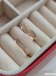 گوشواره حلقه ای مواج (طرح طلا) | 3207644