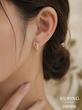 گوشواره طرح تاج نگین دار ژوپینگ | 2407606