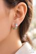 گوشواره حلقه ای طرح نقره ژوپینگ | 1406588