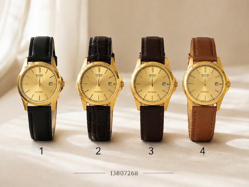 ساعت مردانه چرمی کاسیو (برند CASIO) | 13807268
