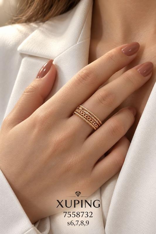 انگشتر چهار حلقه ژوپینگ | 7558732