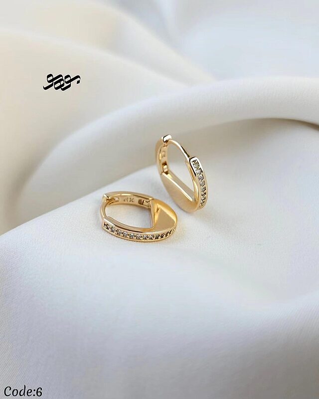 گوشواره حلقه ای شرون