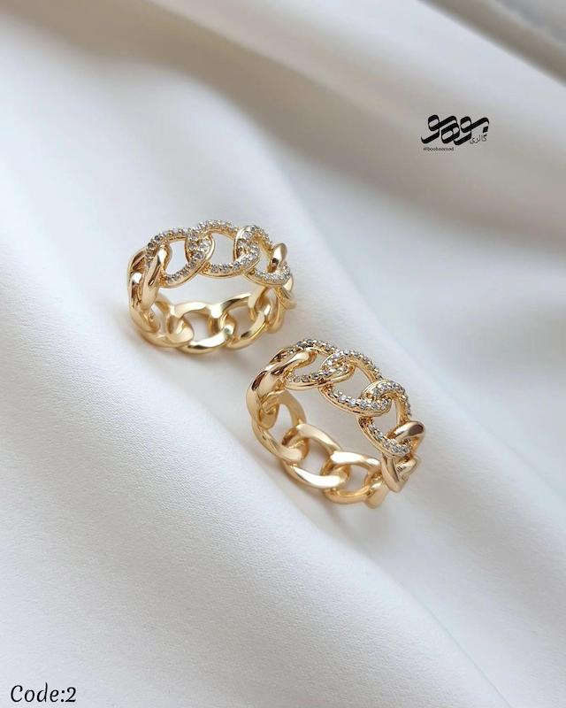 انگشتر کارتیر نگینی