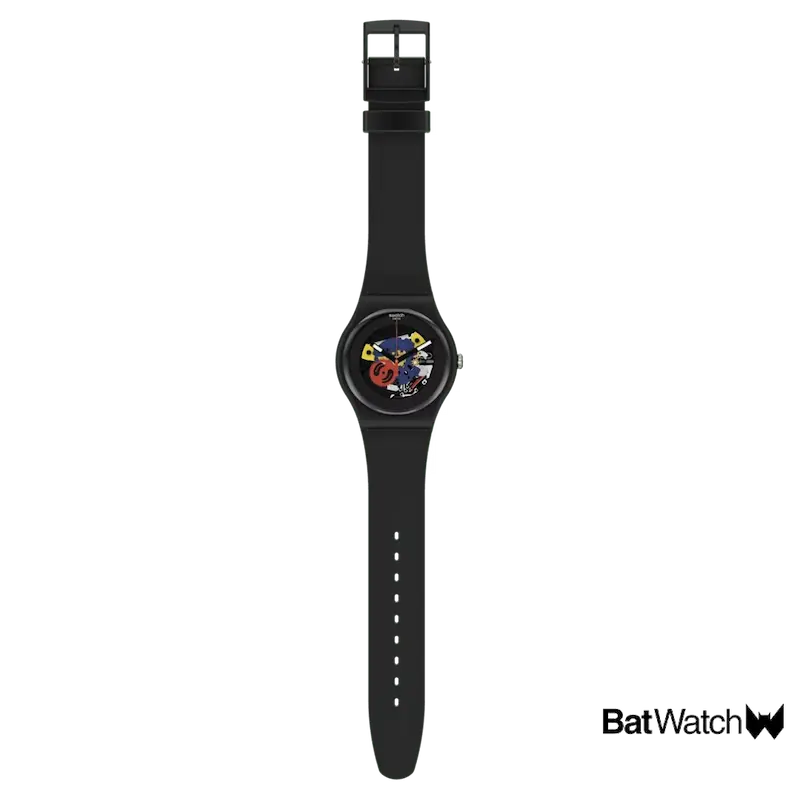 ساعت‌مچی سواچ BLACK LACQUERED