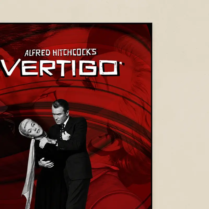 تابلو دکوراتیو فیلم ورتیگو | VERTIGO