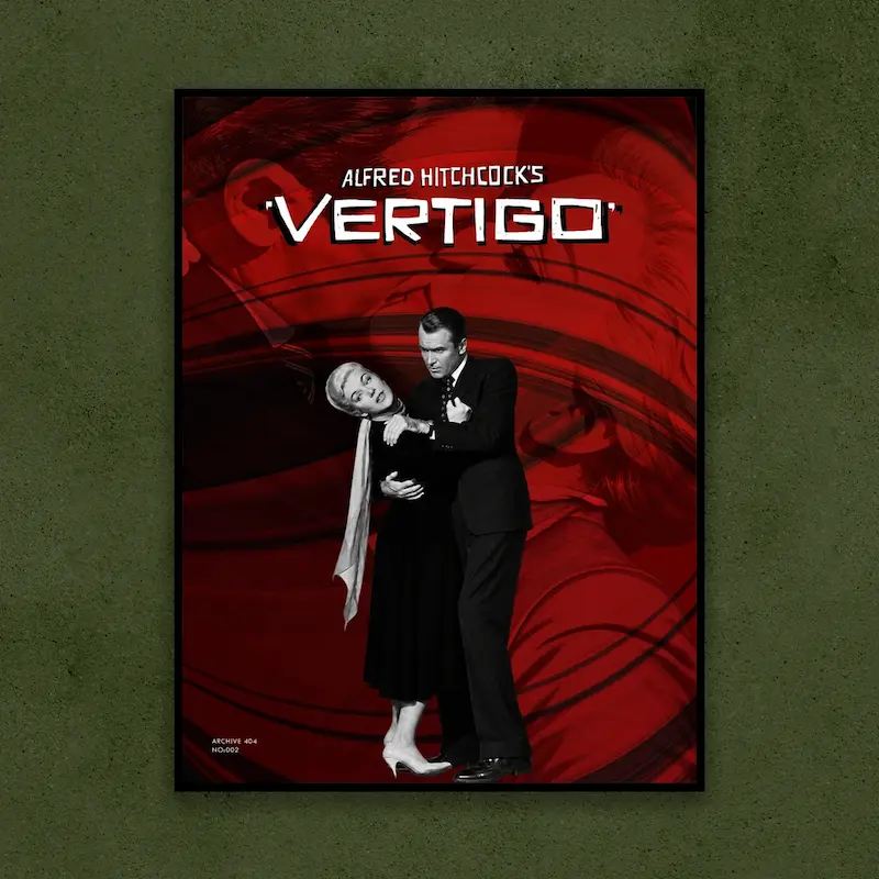 تابلو دکوراتیو فیلم ورتیگو | VERTIGO