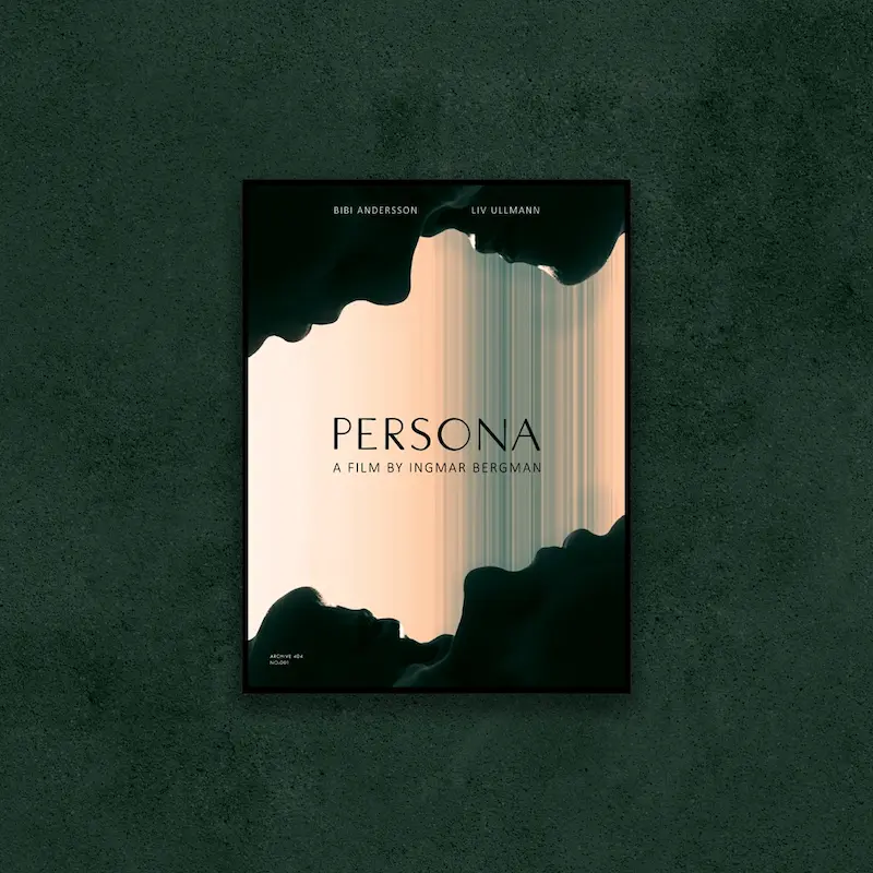تابلو دکوراتیو فیلم پرسونا | Persona