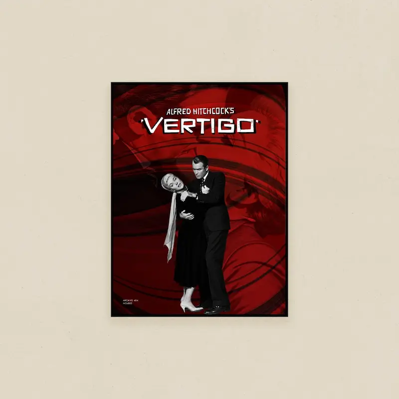 تابلو دکوراتیو فیلم ورتیگو | VERTIGO