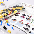 عکس از قطعات و نقشه لگو میکرو بلاک bricks مدل جودی بروک