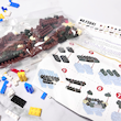 عکس از قطعات و نقشه لگو میکرو بلاک bricks مدل  تانجیرو کامادو