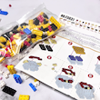 عکس از قطعات و نقشه لگو میکرو بلاک bricks مدل مانکی دی.لوفی