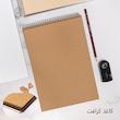 نمایی از کاغذ کرافت دفتر طراحی مستر راد مدل 2