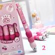نمایی از طرح 2 روان نویس طرح خرس صورتی مدل Cute Pink
