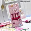 نمای بسته 4 عددی روان نویس طرح خرس صورتی مدل Cute Pink