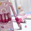 نمایی از طرح 4 روان نویس طرح خرس صورتی مدل Cute Pink