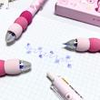 نمایی از رنگ جوهر روان نویس طرح خرس صورتی مدل Cute Pink