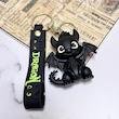 نمای نزدیک از جاکلیدی طرح بی دندون (Toothless) مدل 1