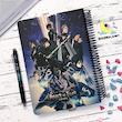 دفتر 100 برگ سیمی فانتزی طرح تایتان - مدل 2