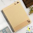 صفحه خط دار برای یادداشت روزانه در پلنر نوت تن تن