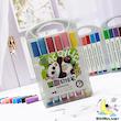 ماژیک رنگ آمیزی 12 رنگ طرح پاندا