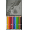 مداد رنگی 24 رنگ جعبه فلزی لوکی 