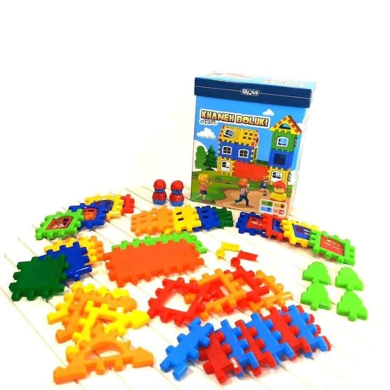      خانه بلوکي جعبه اي 40 قطعه