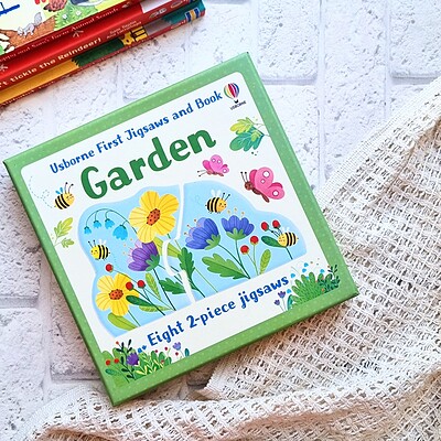 First Jigsaw & Book / Garden