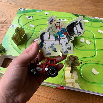 Wind Up Tractor Book