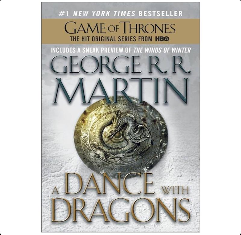 A Game Of Thrones A Dance with Dragons (جلد پنجم)