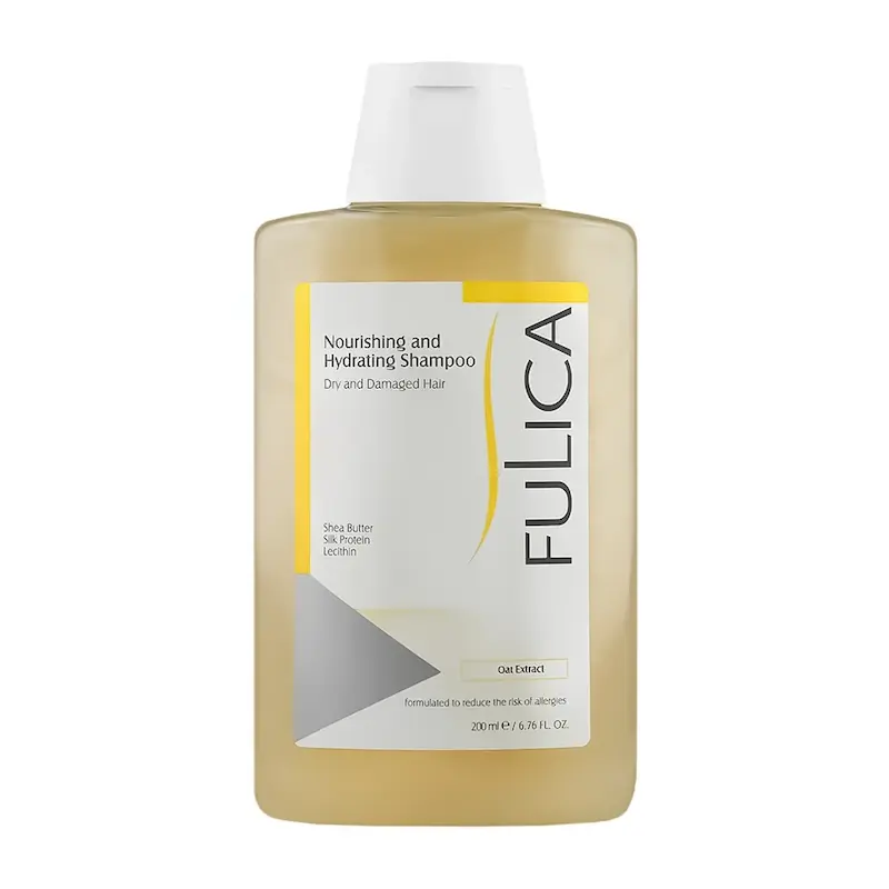 شامپو فولیکا اصل پارس‌حیان مخصوص موهای خشک و آسیب‌دیده 200ml — Fulica Original (Pars Hayan) Dry & Damaged Hair Shampoo 200ml — Authentic Fulica for Middle East — شامبو فولیکا الأصلي بارس حیان للشعر الجاف والتالف 200مل (أصلي، متاح للشرق الأوسط).