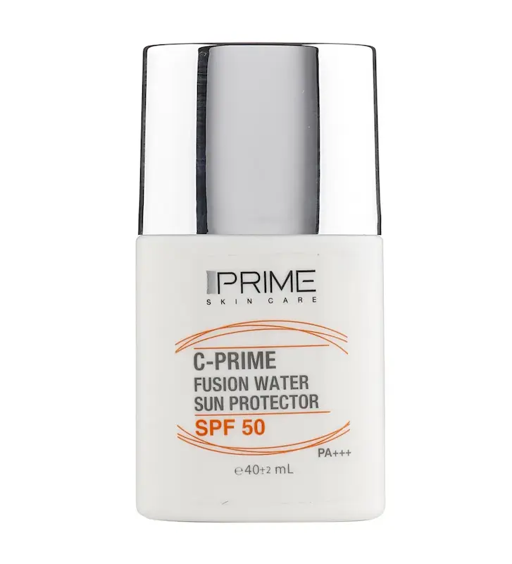 فلوئید ضد آفتاب فیوژن واتر ویتامین C پرایم SPF50 حجم 40 میلی لیتر