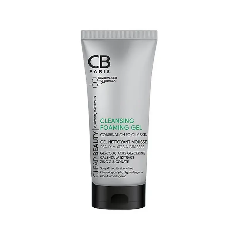فوم شستشو سی‌بی‌پاریس پوست مختلط تا چرب ۲۰۰ میلی‌لیتر – CB Paris Cleansing Foam Combination to Oily Skin 200ml – رغوة تنظيف سي بي باريس للبشرة المختلطة إلى الدهنية ٢٠٠ مل