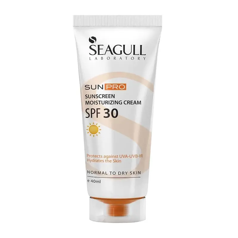 کرم ضد آفتاب بی رنگ سی گل با SPF30 حجم 40 میلی لیتر