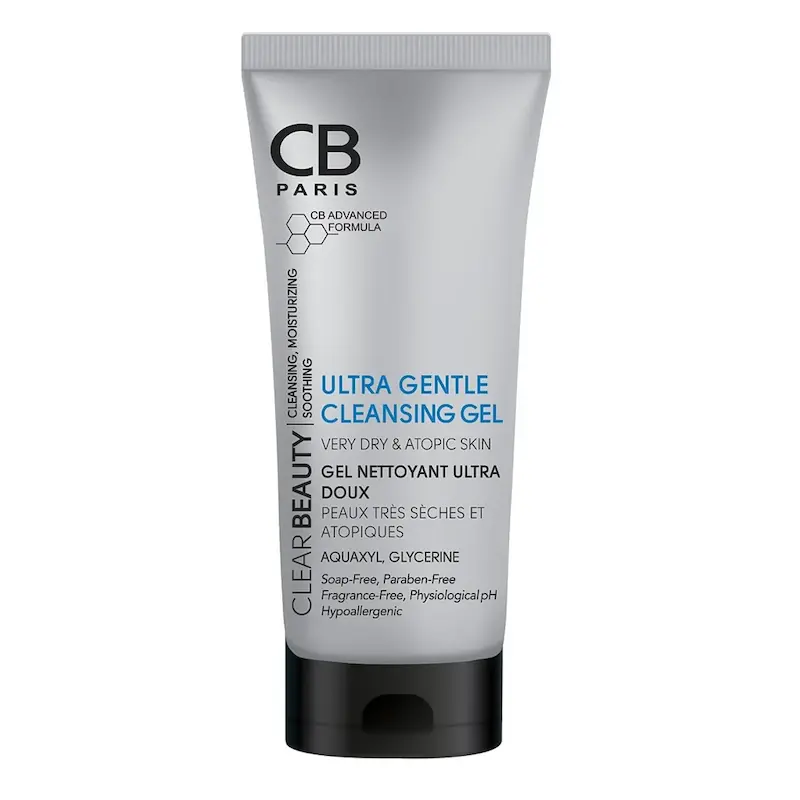 ژل پاک‌کننده ملایم سی بی پاریس مناسب پوست خیلی خشک 200 میلی لیتر، CB Paris Gentle Cleansing Gel Very Dry Skin 200ml، جل منظف لطيف سي بي باريس للبشرة شديدة الجفاف 200 مل