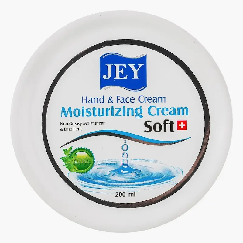 کرم مرطوب‌کننده دست و صورت Soft جی حجم 200 میلی لیتر