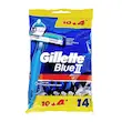 خودتراش 2 تیغه 14 عددی Blue 2 Plus ژیلت