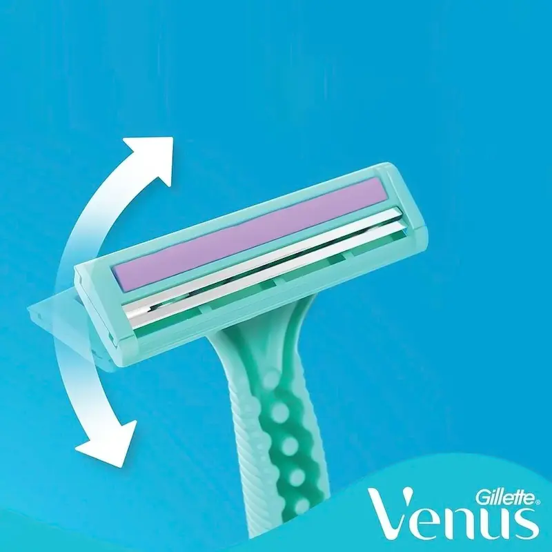 خود تراش ژیلت بانوان مدل Simply Venus بسته 4 عددی