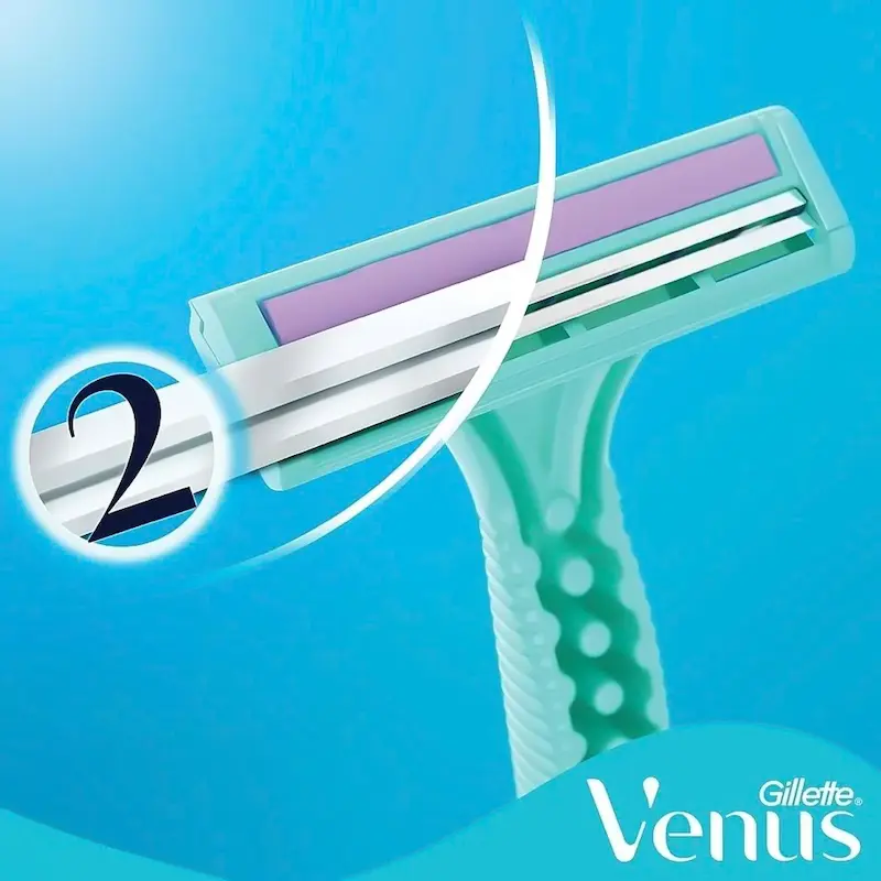خود تراش ژیلت بانوان مدل Simply Venus بسته 4 عددی