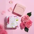 صابون گلاب مرطوب‌کننده و نرم‌کننده دیپ سنس وزن 75 گرم, Deep Sense Moisturizing Rose Cream Soap for Soft Skin 75g, صابون ديب سينس المرطب بماء الورد يمنح البشرة نعومة وترطيباً 75 جم