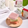 صابون گلاب مرطوب‌کننده و نرم‌کننده دیپ سنس وزن 75 گرم, Deep Sense Moisturizing Rose Cream Soap for Soft Skin 75g, صابون ديب سينس المرطب بماء الورد يمنح البشرة نعومة وترطيباً 75 جم