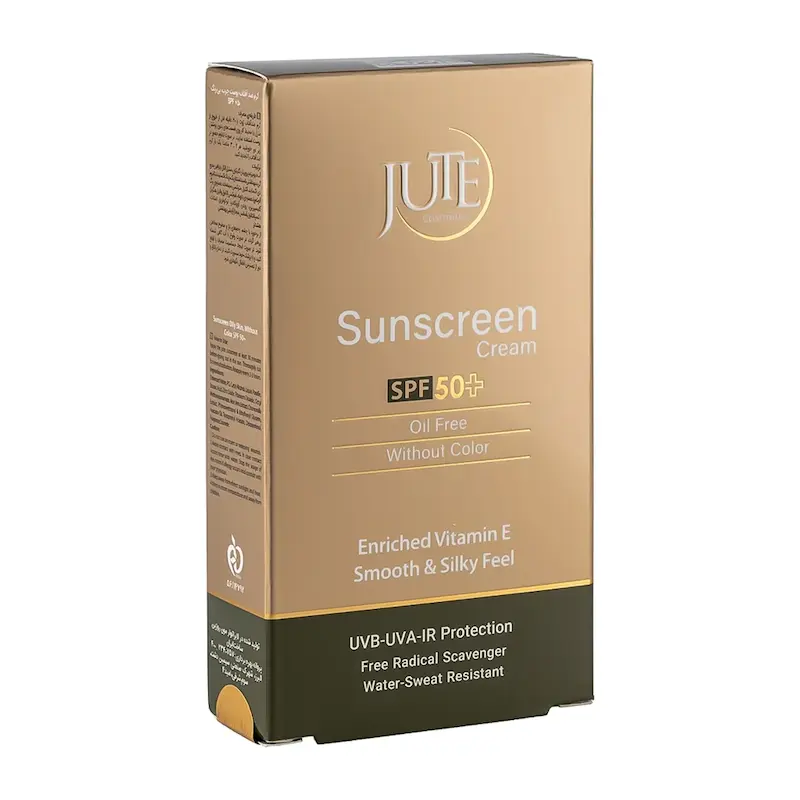 کرم ضد آفتاب بی رنگ ژوت با SPF50 مناسب پوست چرب حجم 40 میلی لیتر