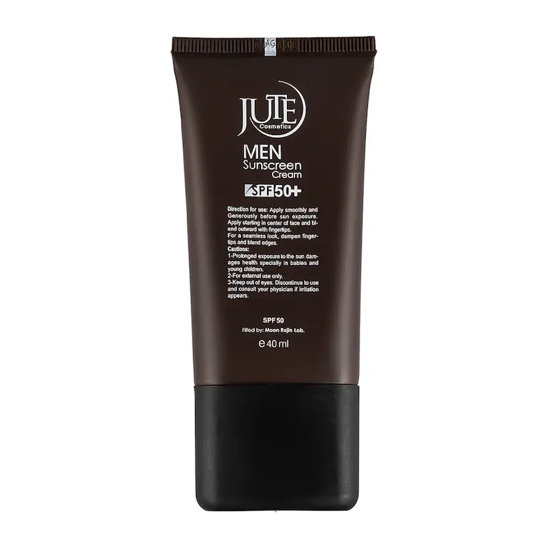 کرم ضد آفتاب بی رنگ ژوت با SPF50 مناسب آقایان حجم 50 میلی لیتر