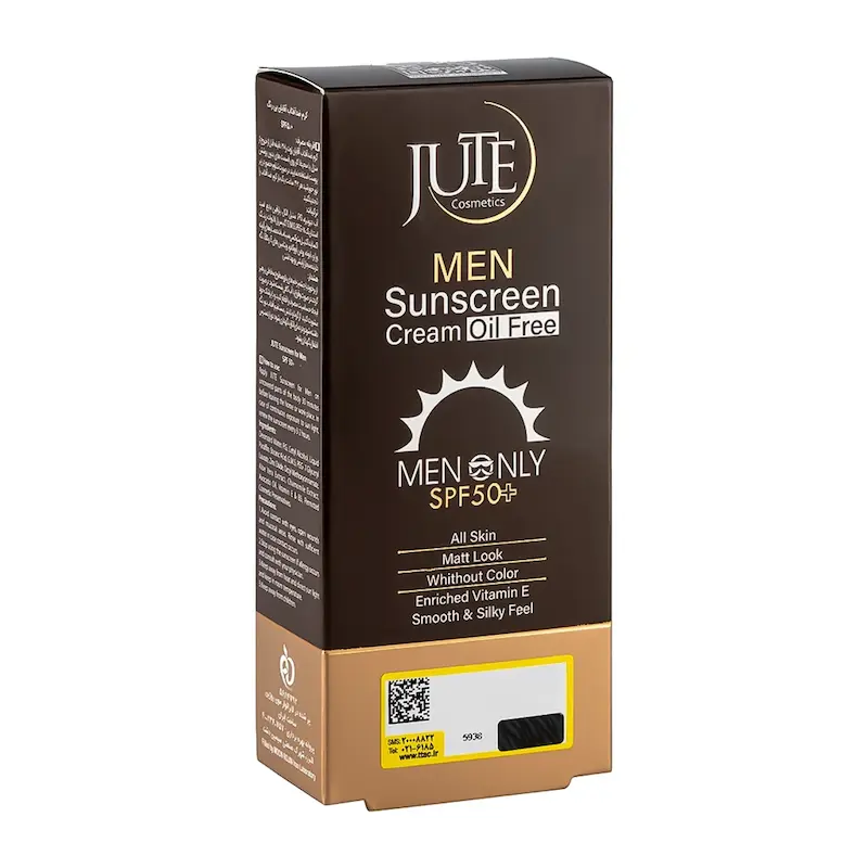 کرم ضد آفتاب بی رنگ ژوت با SPF50 مناسب آقایان حجم 50 میلی لیتر