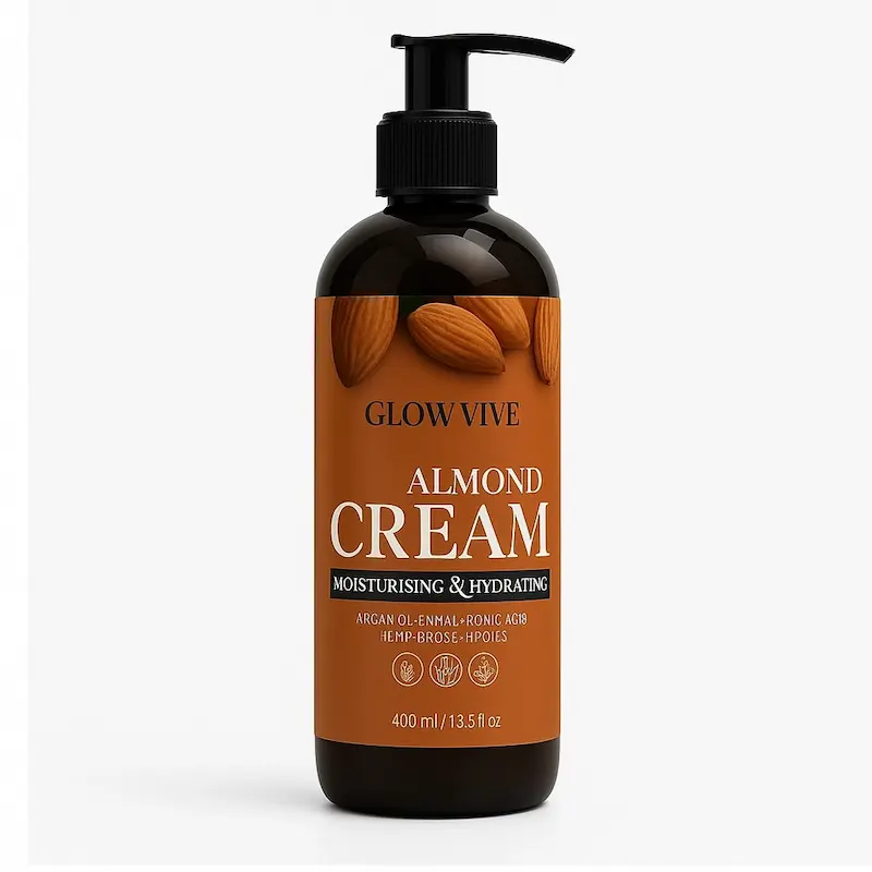 کرم آبرسان بادام گلووایو وزن ۴۰۰ گرم