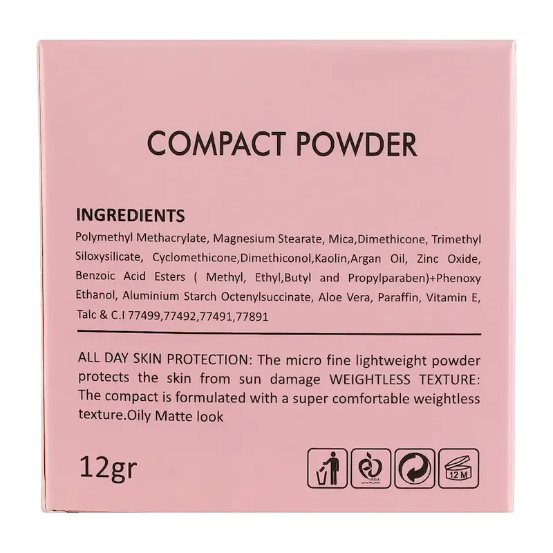 پنکک ماچیکی حاوی روغن آرگان و آلوئه ورا با SPF8 وزن 12 گرم