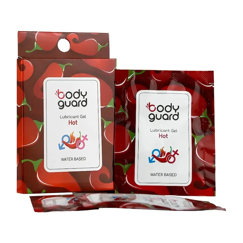 ژل لوبریکانت گرم کننده بادیگارد وزن 24 گرم